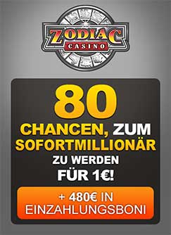 Zodiac Casino Gewinner