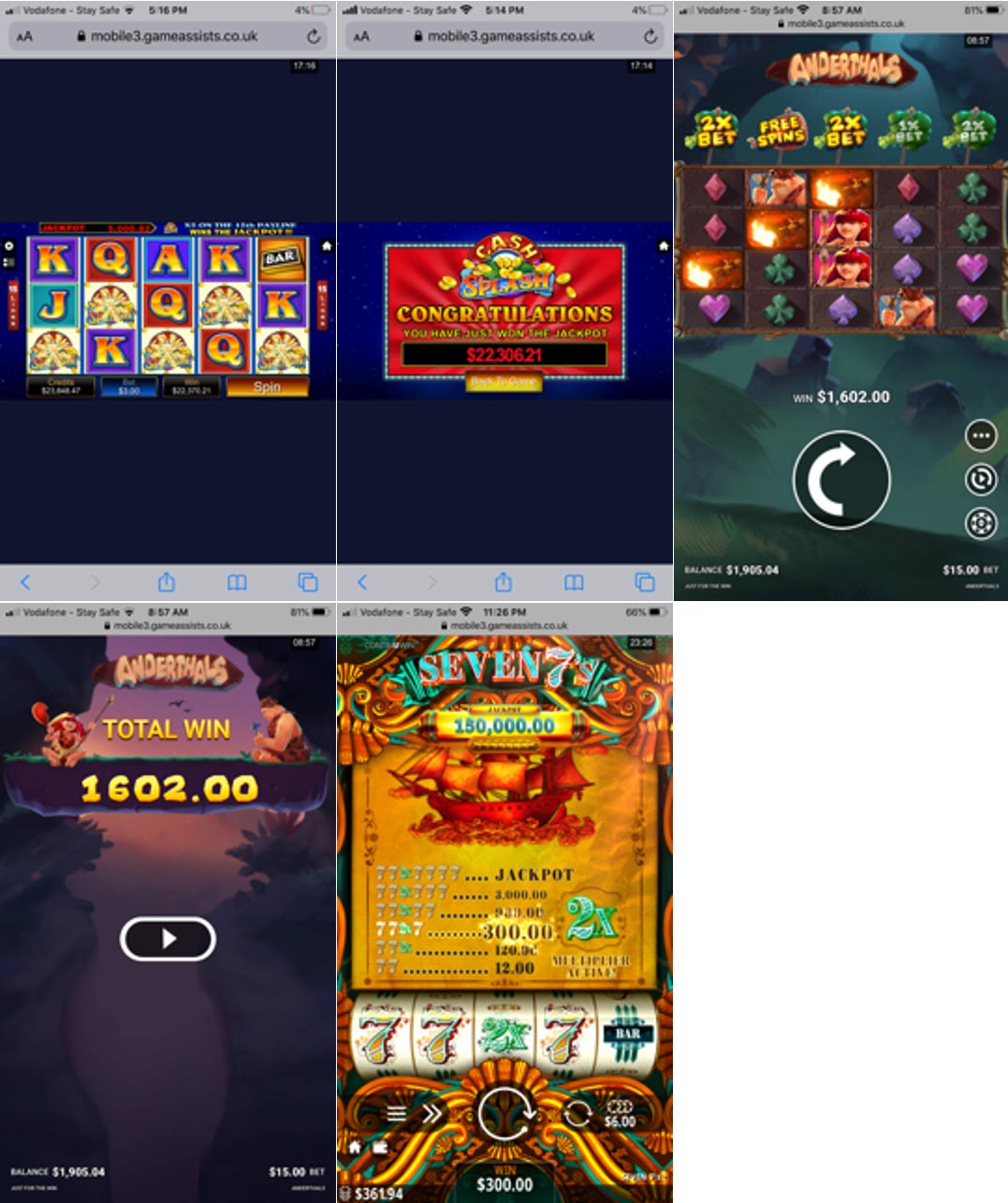 Recent Winners Casino Rewards